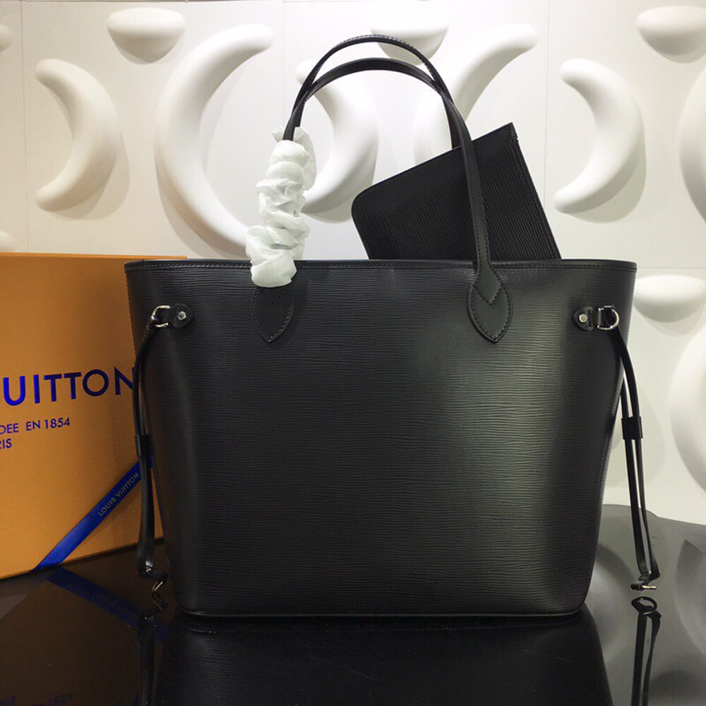Black Louis Vuitton NEVERFULL MM - Image 4