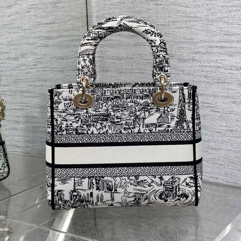 Dior Medium Lady D-Lite Bag - Image 4