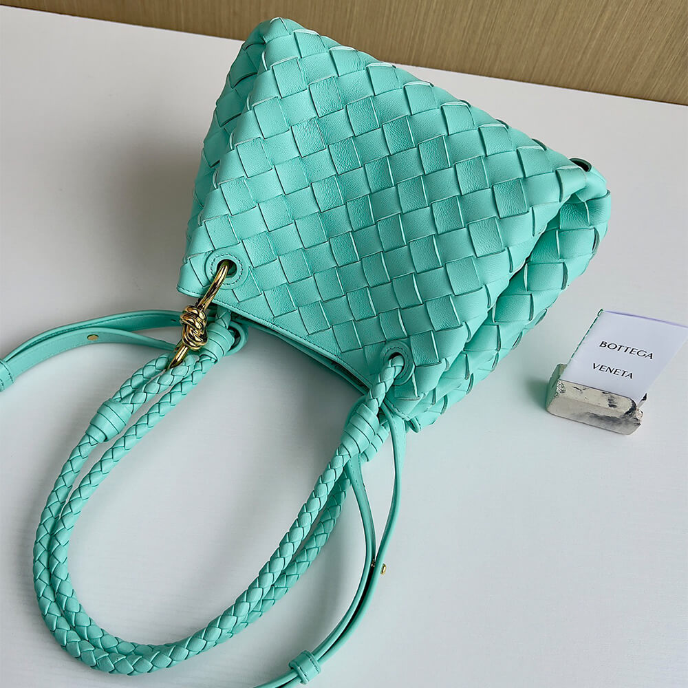 Green oasis Bottega Veneta Small Parachute - Image 4