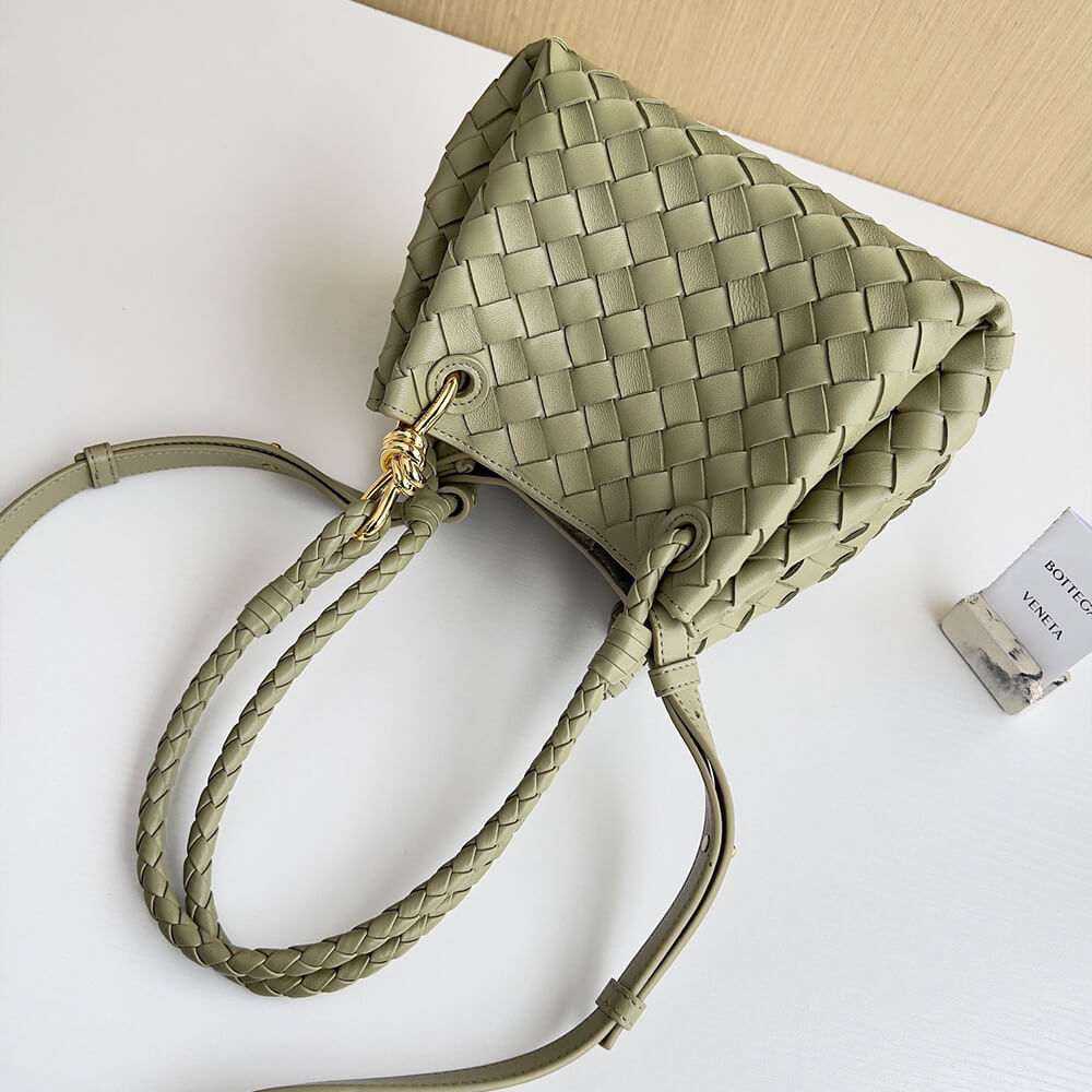 Travertine Bottega Veneta Small Parachute - Image 4