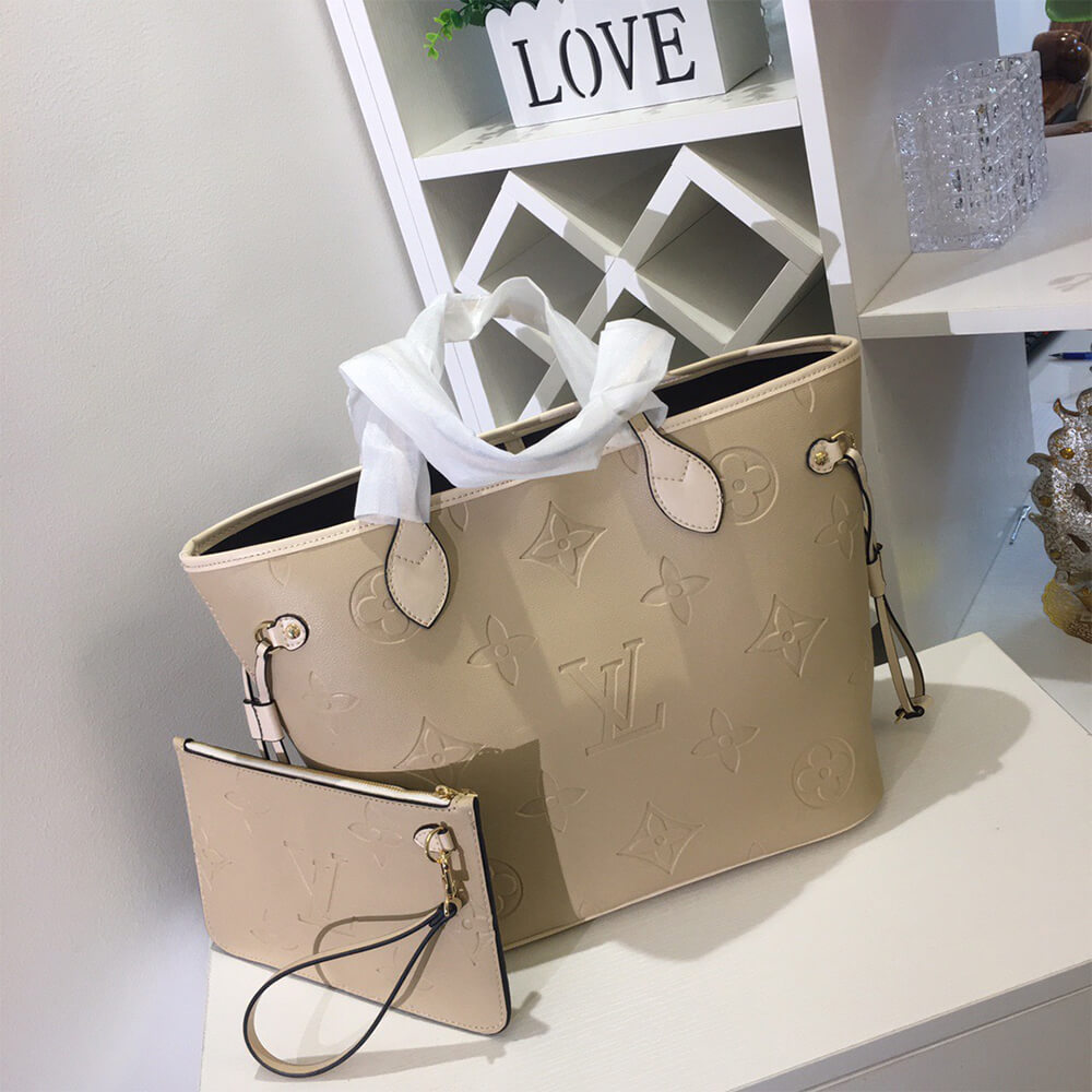 Gray LV NEVERFULL MM - Image 4