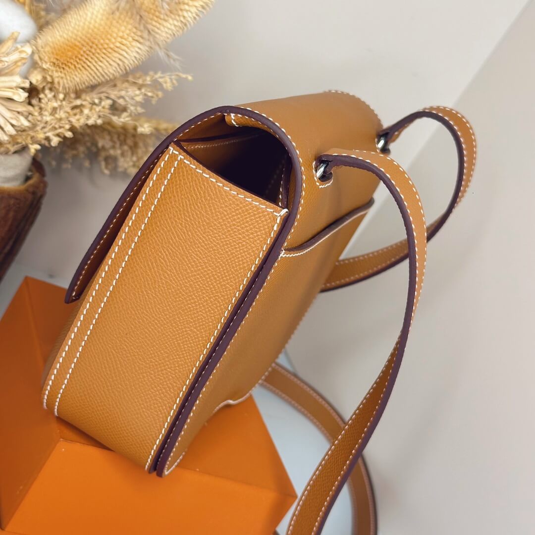 Gold Hermes Della Cavalleria mini bag II (Best
 Grade) - Image 4