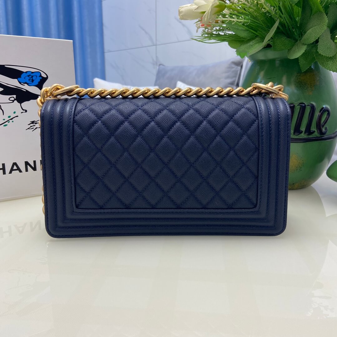 Blue BOY CHANEL Handbag (Best
 grade) - Image 4