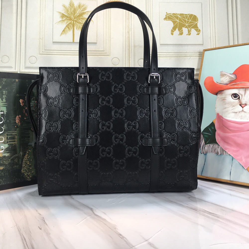 GG embossed tote bag - Image 4