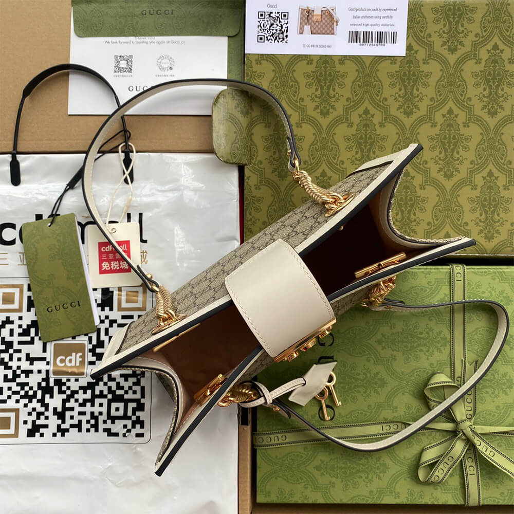 Padlock small GG shoulder bag - Image 4