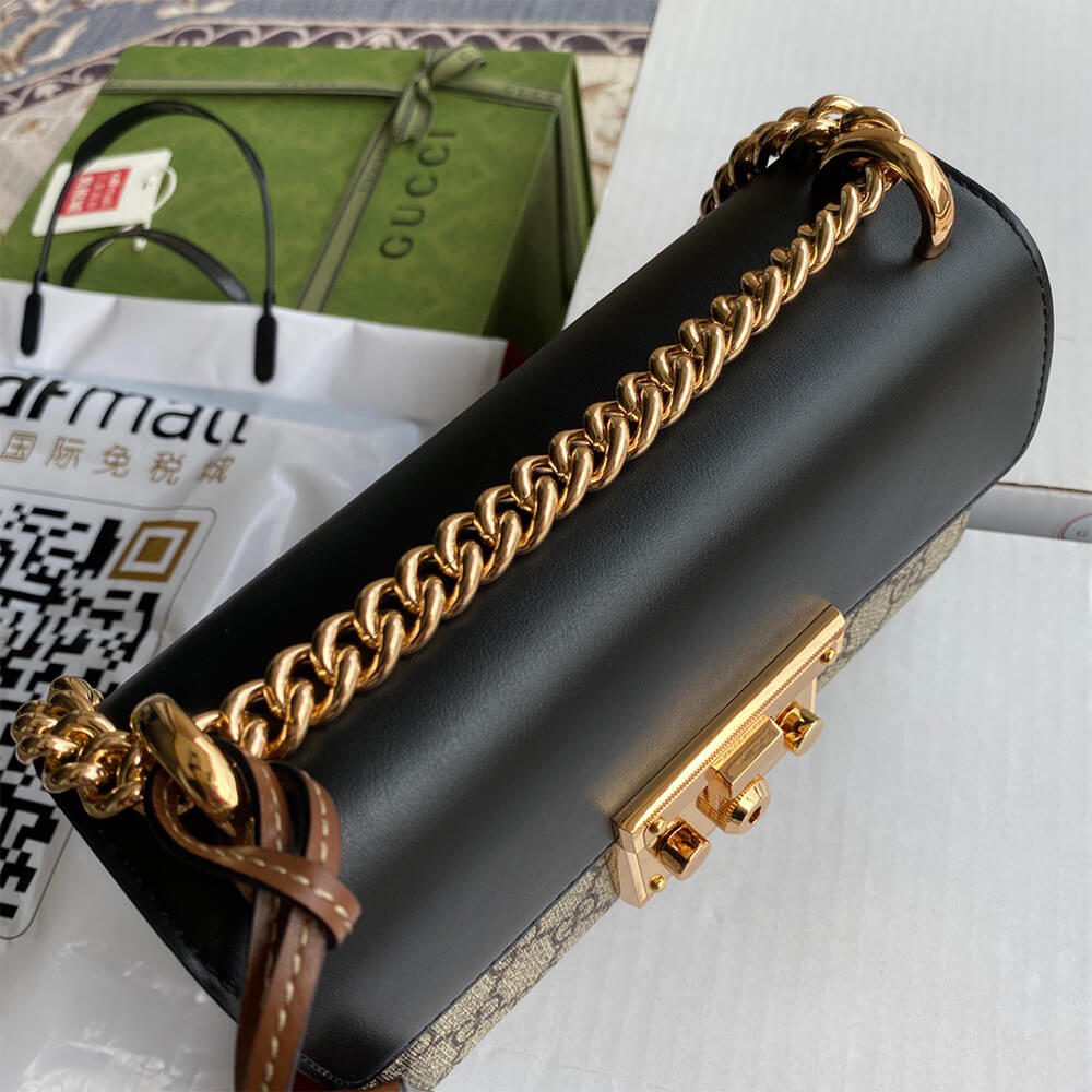 Padlock small GG shoulder bag - Image 4