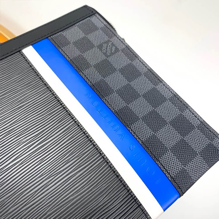 Black LV Pochette Voyage MM - Image 4