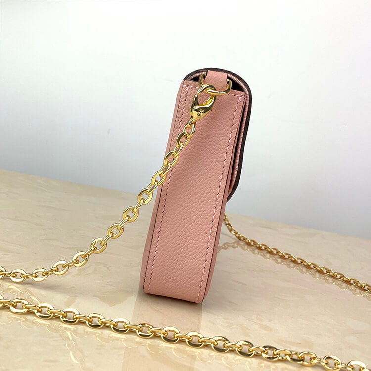 Pink LV Felicie Pochette - Image 4