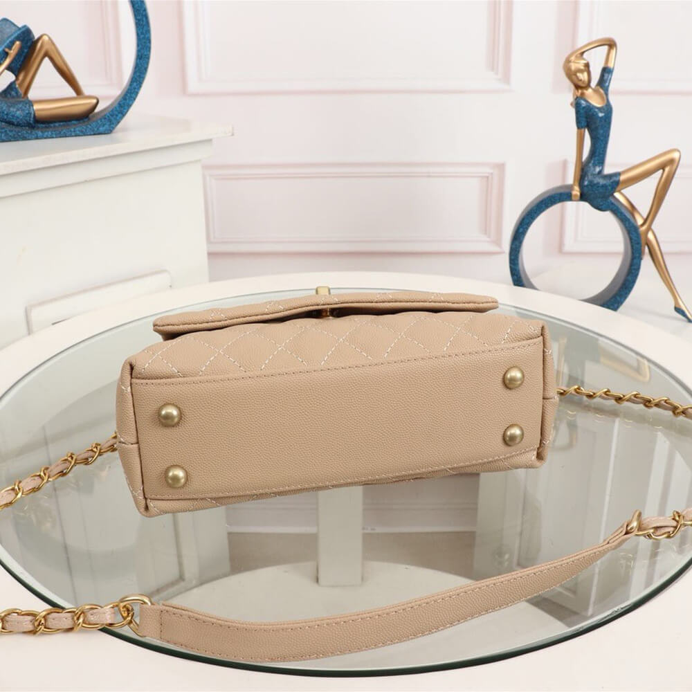 Chanel Coco handle flap shoulder bag PM - Image 5