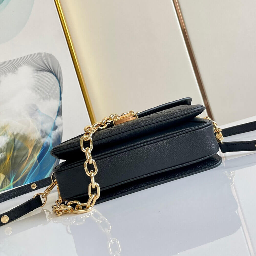 Black LV Pochette Metis East West - Image 5