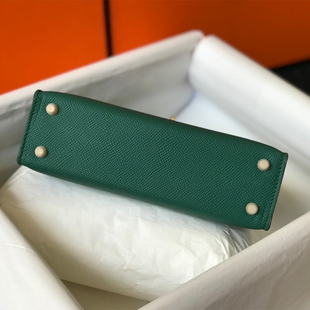 Green Hermes Mini Kelly II (Best
 Grade) - Image 5