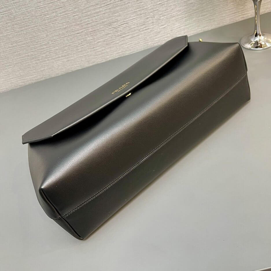 Black Prada Medium leather shoulder bag (Best
 Grade) - Image 5