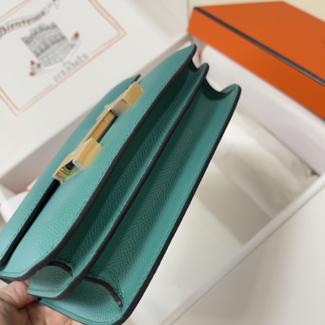 Verona Green Hermes Constance 19 (Best
 grade) - Image 5