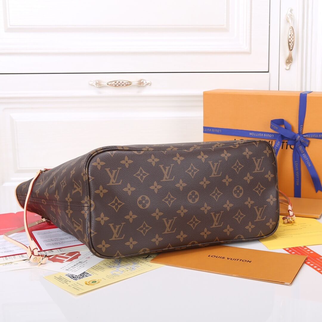 Beige LV Neverfull MM - Image 5