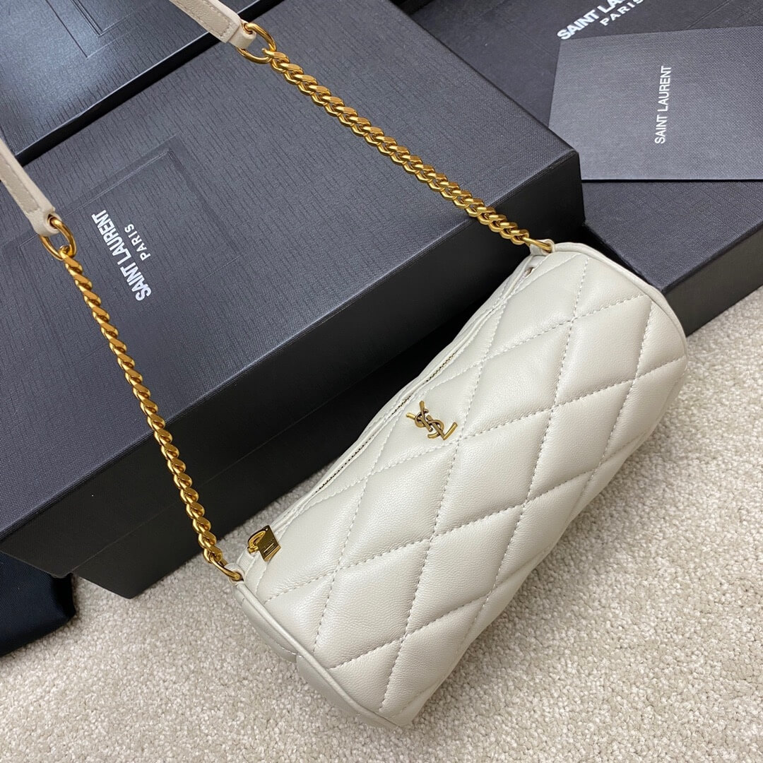 YSL SADE MINI TUBE BAG IN QUILTED LAMBSKIN - Image 5