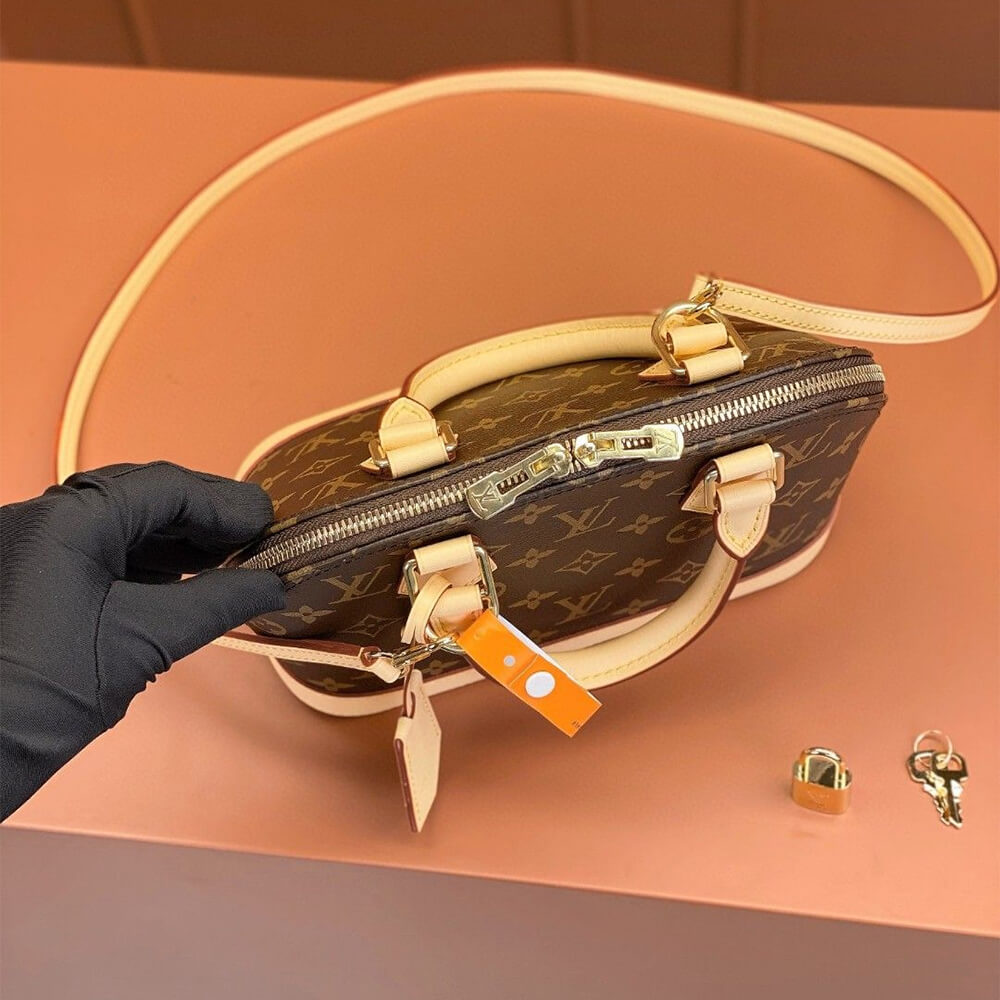 Gold Louis Vuitton ALMA BB - Image 5