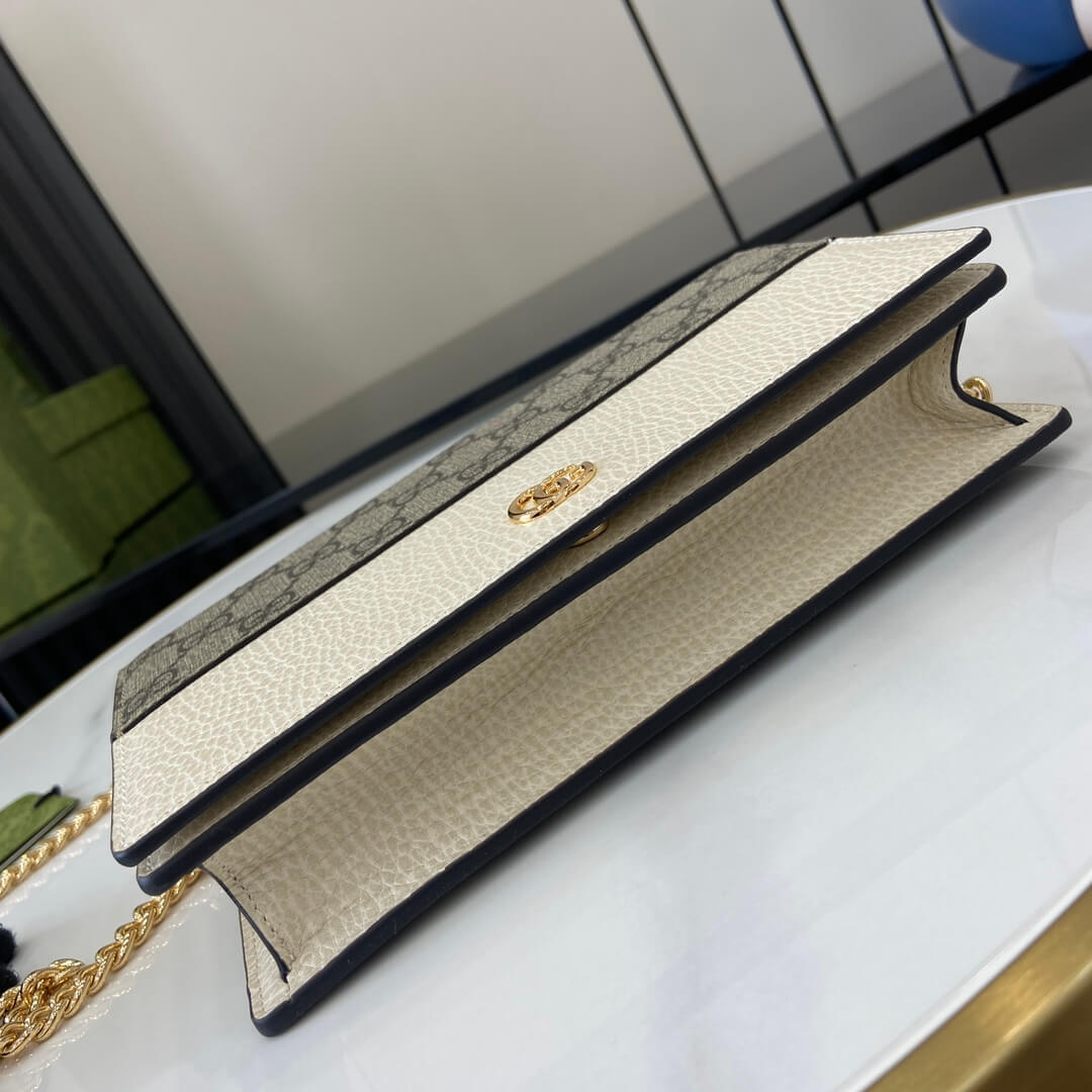 GG Marmont two-tone mini chain bag - Image 5