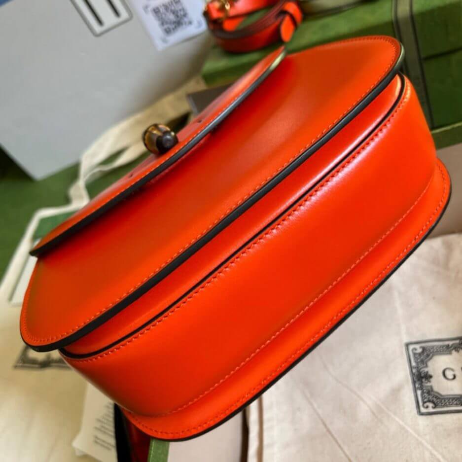 GUCCI BAMBOO 1947 JUMBO GG SMALL TOP HANDLE BAG - Image 5