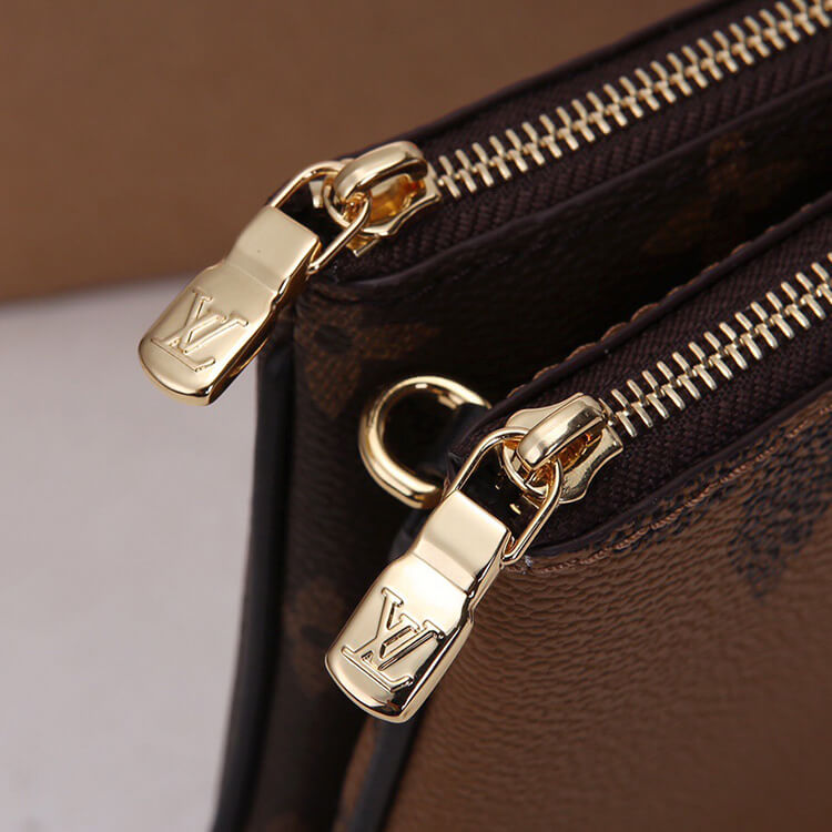 LV Double Zip Pochette - Image 5