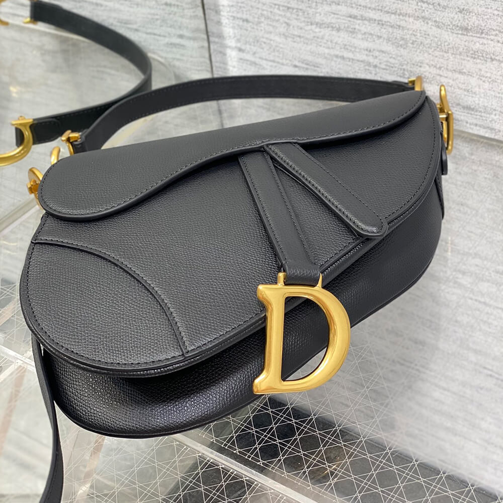 Dior Saddle Bag with Strap - Image 5