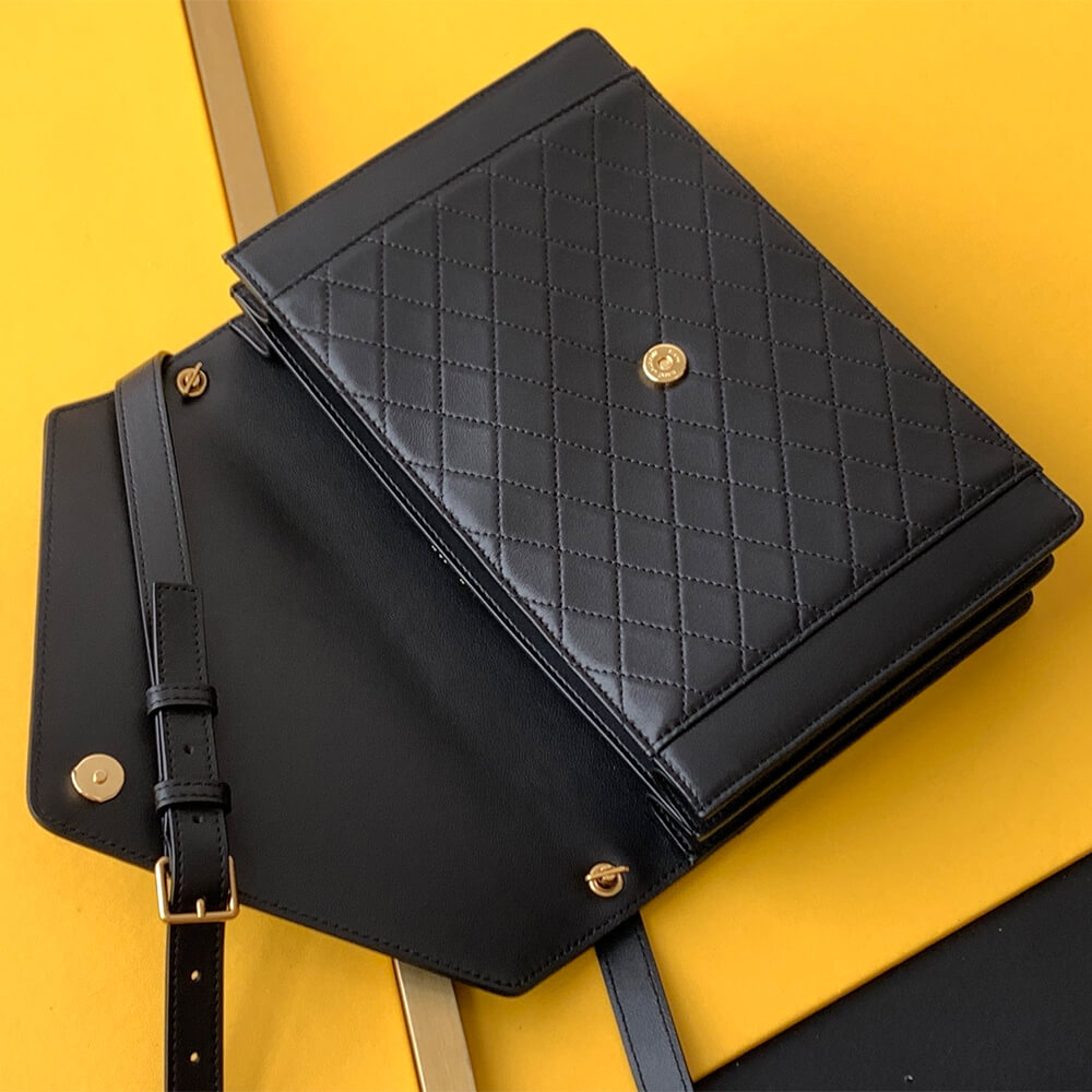 YSL Quilted Gaby Shoulder Bag - Image 5