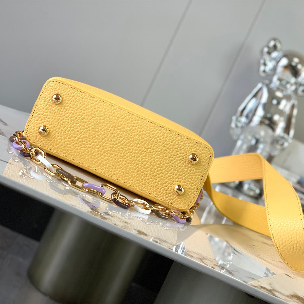 Yellow LV Capucines Mini (Best
 grade) - Image 5