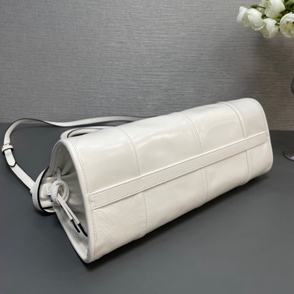 White Prada Medium leather handbag (Best
 grade) - Image 5