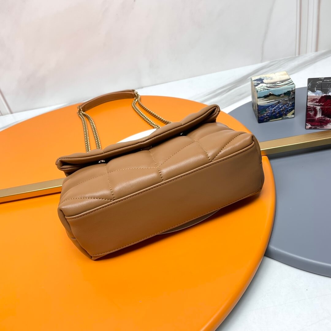 Caramel YSL Toy Puffer in lambskin - Image 5