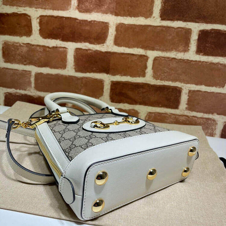 Gucci Horsebit 1955 Mini Top Handle Bag - Image 5