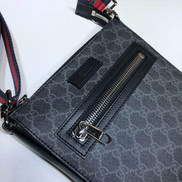 Gucci GG Black Small Messenger Bag - Image 5