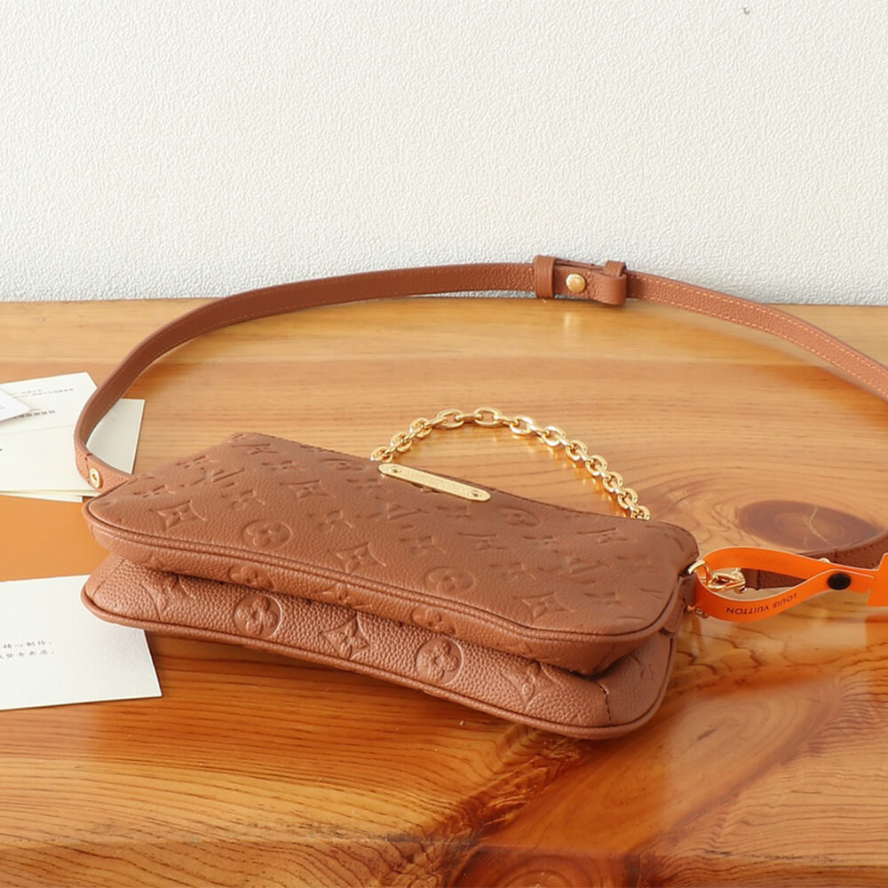 Brown LV Liv Pochette - Image 5