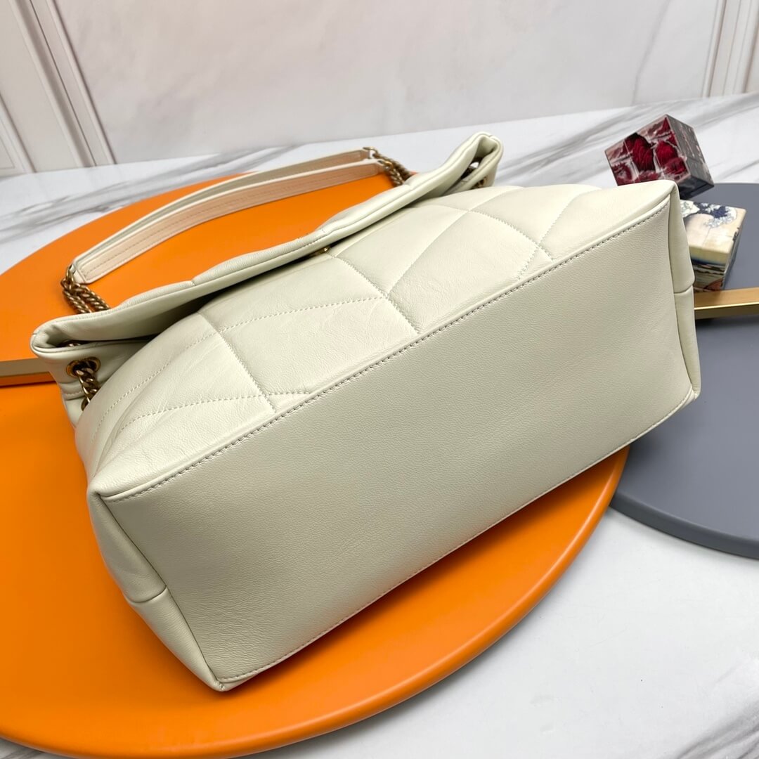 White YSL PUFFER MEDIUM in Nappa leather - Image 5