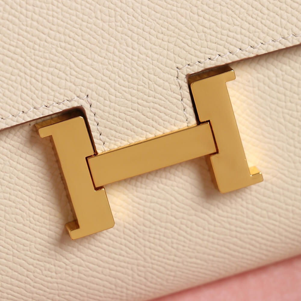 White Hermes Constance wallet - Image 5