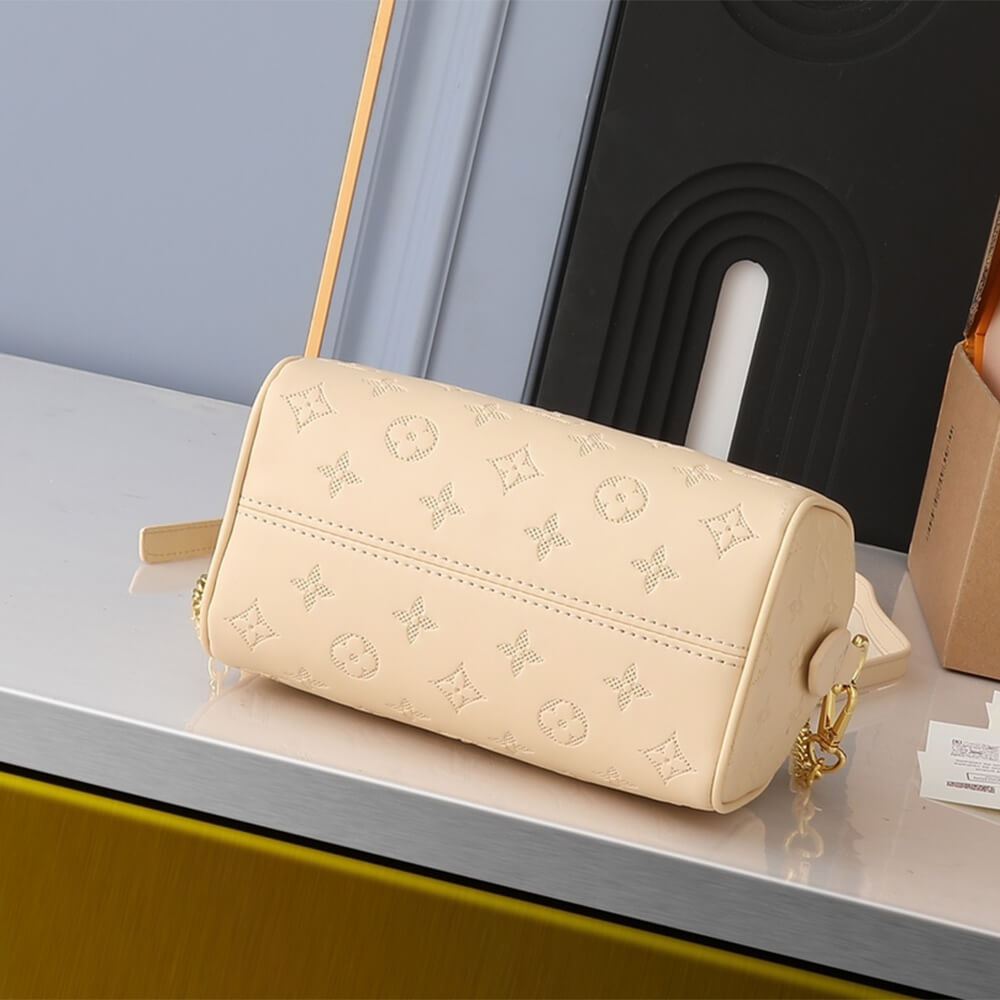 Beige LV Speedy Bandouliere 20 (Best
 grade) - Image 5