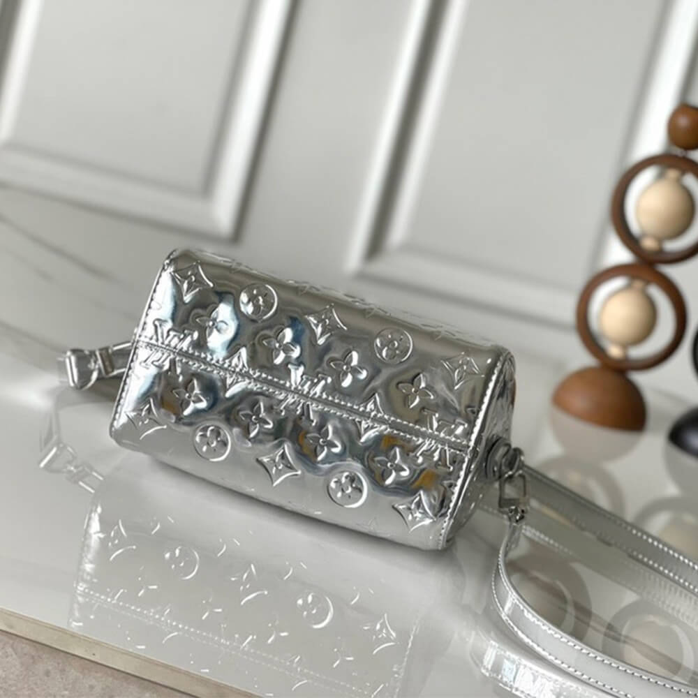 Silver LV Speedy Bandouliere 20 - Image 5