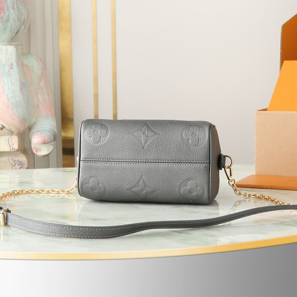 Gun Metal LV Speedy Bandouliere 20 - Image 5