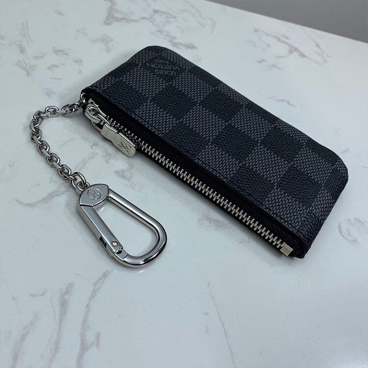 LV Pochette Cle Key Pouch - Image 5
