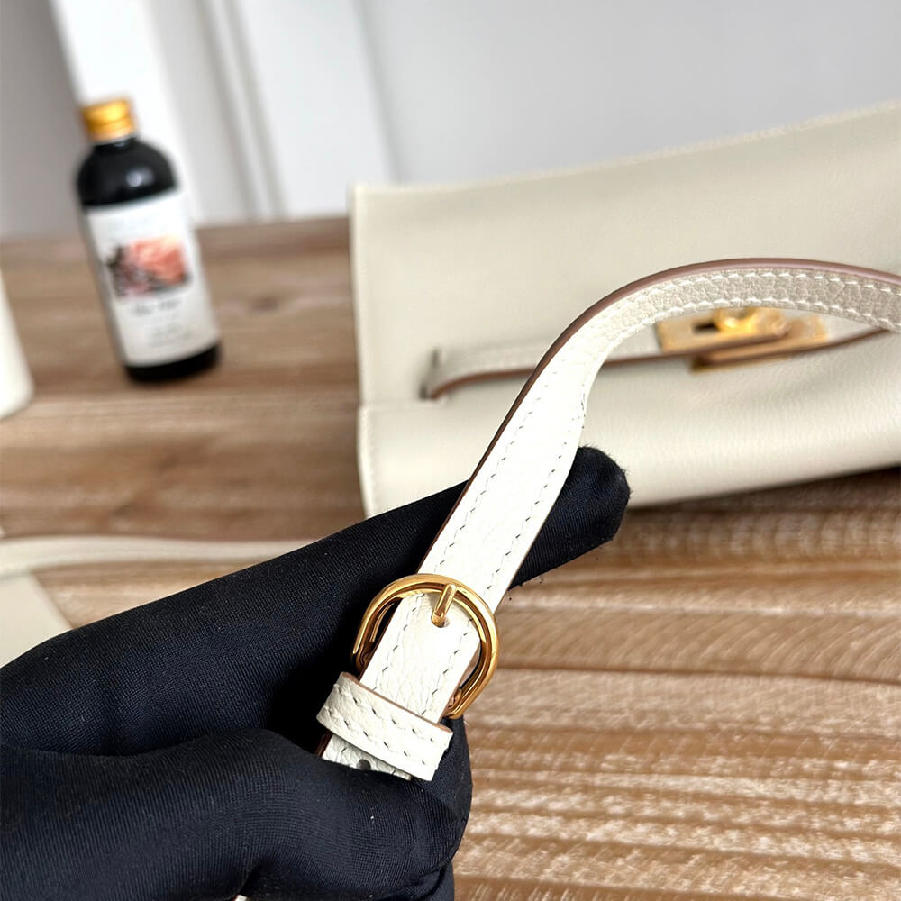 White Hermes Kelly Danse - Image 5