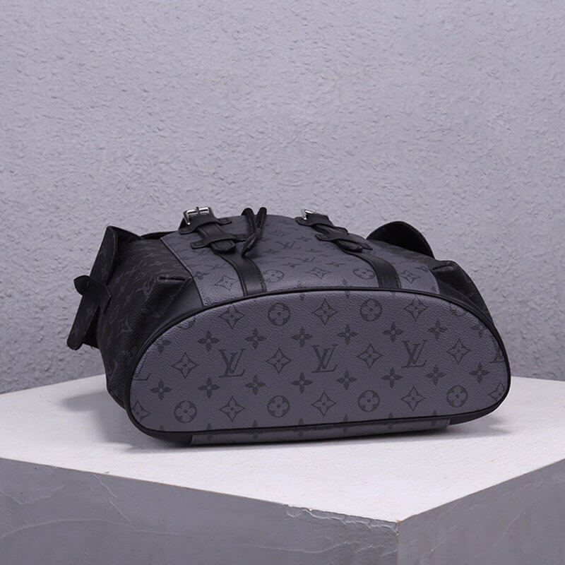 Cow-Hide LV Christopher PM Backpack - Image 5
