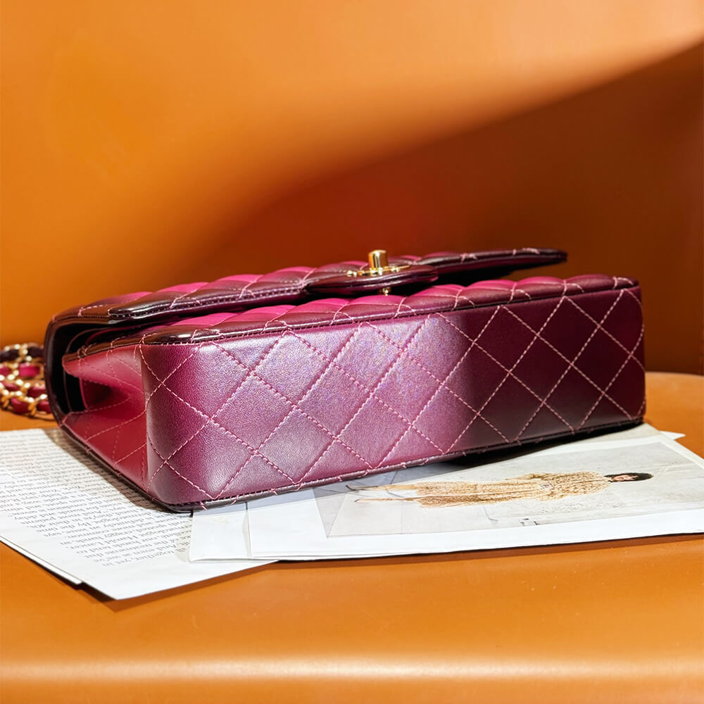 Fuchsia CHANEL CLASSIC 11.12 HANDBAG (Best
 grade) - Image 5