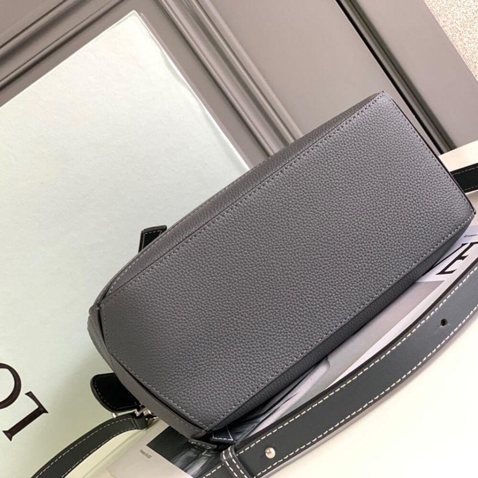 Pearl Grey LOEWE Small Puzzle Bag - Image 5