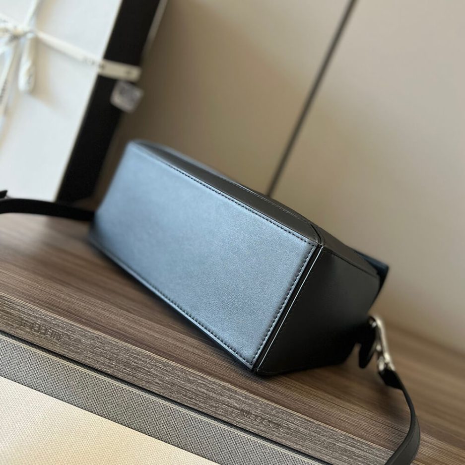 Black LOEWE Small Puzzle Bag - Image 5