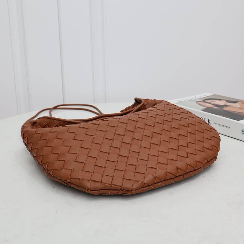Cognac Bottega Veneta Medium Sardine Handbag - Image 5