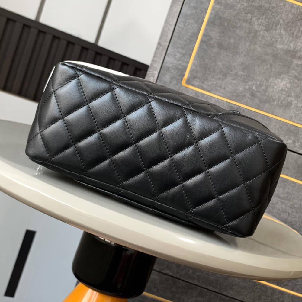 Black & White Chanel Mini Cambon Line Tote (Best
 grade) - Image 5