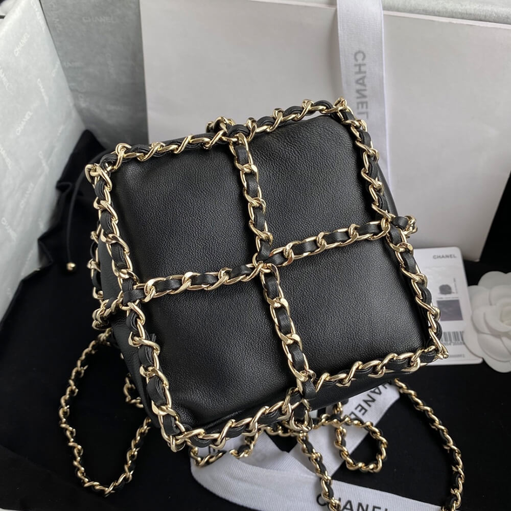 CHANEL Small Drawstring Bag - Image 5