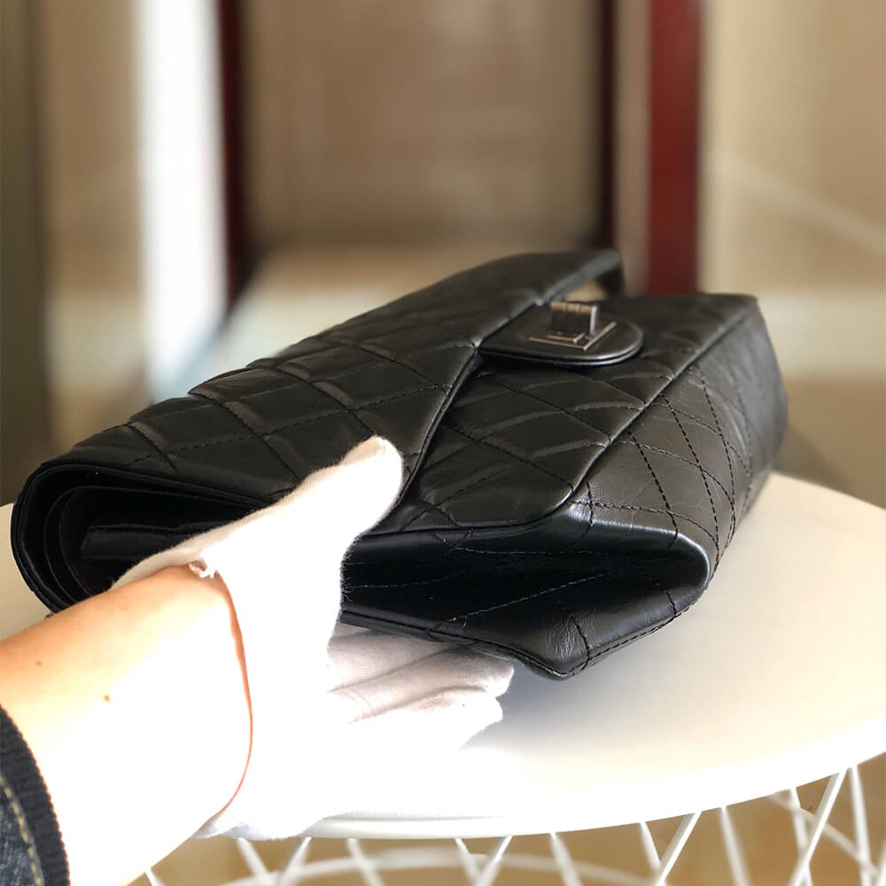 Black CHANEL LARGE 2.55 HANDBAG (Best
 grade) - Image 5