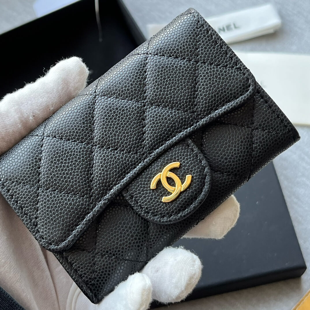 Chanel CF card holder coin purse - Image 5