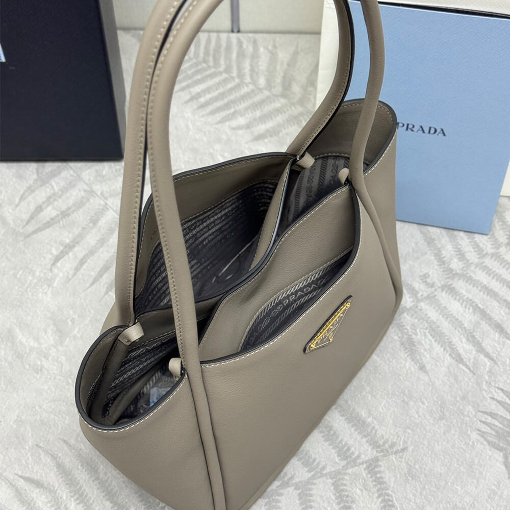 Clay Prada Leather mini tote bag - Image 5