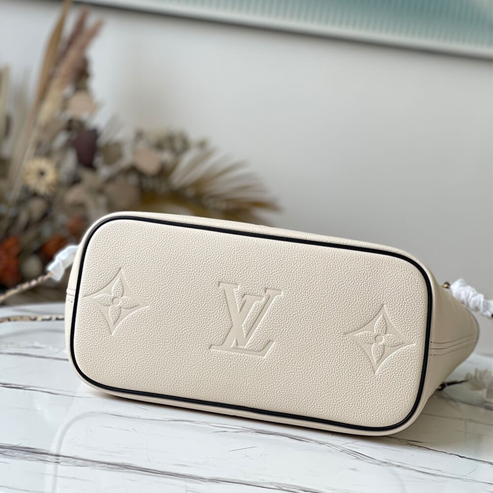 Cream Louis Vuitton NEVERFULL MM - Image 5