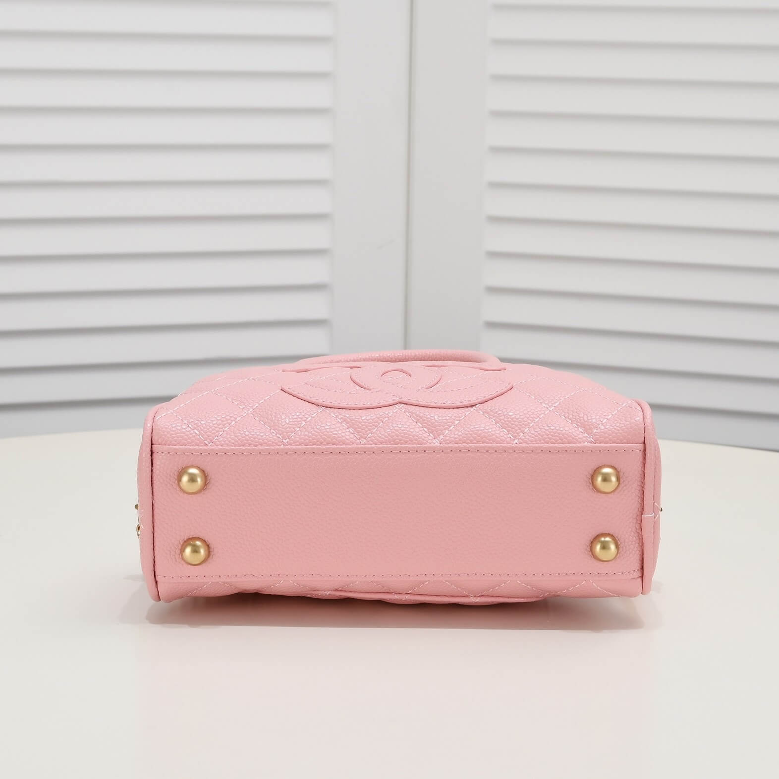 CHANEL Small Vintage Boston Bag - Image 5